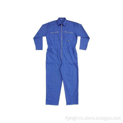 Men's Blue Overall Work Jump Suits